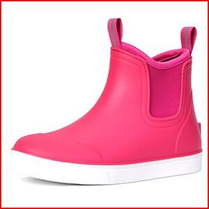 Waterproof Ankle Rain Boots Anti-Slip Lightweight Comfortable Work Shoes